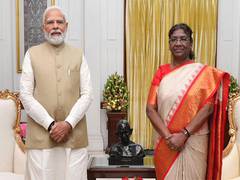 
      
      PM Modi calls on President Murmu in Delhi
      
      