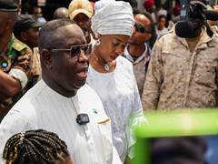 
    Sierra Leone's President Julius Maada Bio re-elected 
    