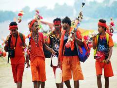 
      
      UP prohibits sale of meat in open on Kanwar Yatra route
      
      