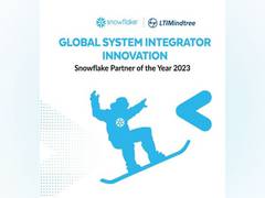 
      
      LTIMindtree named Snowflake Global System Integrator Innovation
      
      