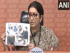 
      
      Smriti Irani questions Congress over Rahul's US visit
      
      