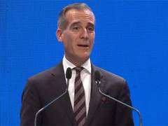 
      
       US ambassador Garcetti hails PM Modi's not an era of war remark
      
      