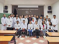 First MBBS batch of A.K.Educational Consultants graduates from the renowned Immanuel Kant Baltic Federal University in Russia - ANI News