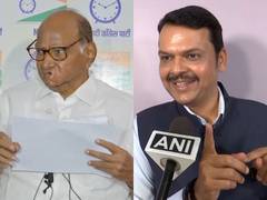 
      
      Gave his wicket on googly: Sharad Pawar taunts Devendra Fadnavis
      
      