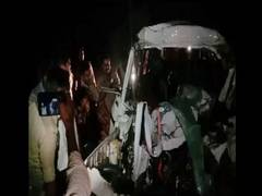 
      
      Uttar Pradesh: Six dead in road accident in Banda
      
      