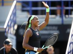 
      
      Coco Gauff defeats Jessica Pegula in Eastbourne quarterfinals
      
      
