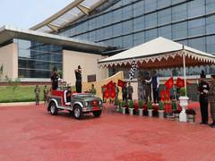 
      
      Durand Cup: Service Chiefs, AIFF president flags-off trophy tour
      
      