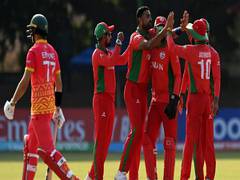 
      
      CWC Qualifier: Oman penalised for slow over rate
      
      