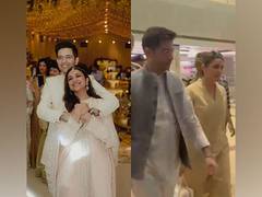 
      
      Parineeti Chopra, Raghav Chadha spotted at Amritsar airport
      
      