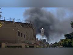 
      
      Fire breaks out at Warner Bros. studios in California
      
      