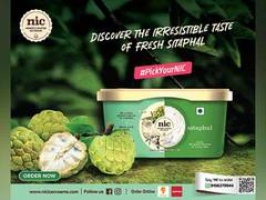 
      
      NIC Honestly Crafted Ice Creams introduces Sitaphal Ice Cream
      
      