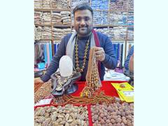 
      
      Aslomal Vijay Kumar sets the standard for genuine Rudraksha 
      
      