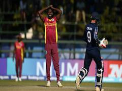 
      
      CWC Qualifiers: West Indies crash to 7-wicket loss to Scotland
      
      