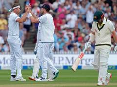 
      
      Australia bowled out, set England target of 371
      
      