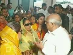 
      
      Gujarat CM visits families affected due to rains in Jamnagar
      
      