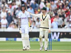 
      
      Steve Smith calls Ben Stokes an 