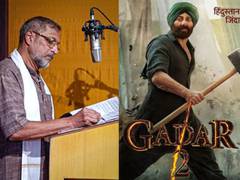 
      
      Nana Patekar lends voice to Sunny Deol, Ameesha Patel's 'Gadar 2'
      
      