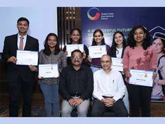
      
      6 students to set about on their international academic journey
      
      