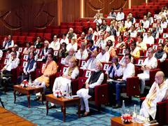 
      
      PM Modi chairs meeting of Council of Ministers in Delhi
      
      