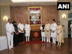 
      
      Ajit Pawar reaches Mantralaya to attend cabinet meeting
      
      