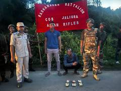 
      
      Assam Rifles apprehends one person with 276 gm herion 
      
      