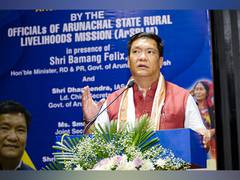 
      
      Arunachal CM Pema Khandu interacts with officials of ArSLM, DMMUs
      
      