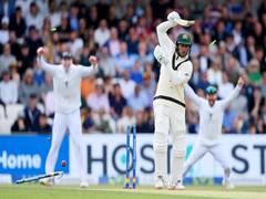 
      
      England bowlers took four wickets in first session
      
      