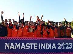 
      
      Bas de Leede's all-round performance take Netherlands to ODI WC
      
      