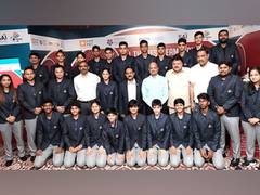 
      
      18-member Indian team to compete in Badminton Asia Junior C' ship
      
      