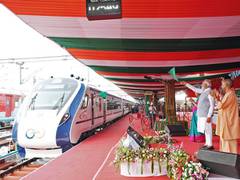 
      
      Two Vande Bharat Trains flagged off in Gorakhpur 
      
      