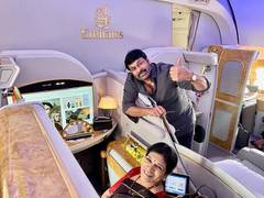 
      
      Chiranjeevi is off to US for 'short holiday' with wife Surekha
      
      