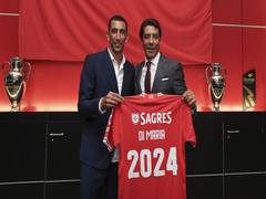 
      
      Benfica re-sign Angel Di Maria till 2024
      
      