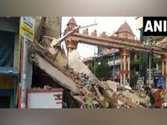 
      
      3-storey building collapses in Chhattisgarh's Bilaspur
      
      