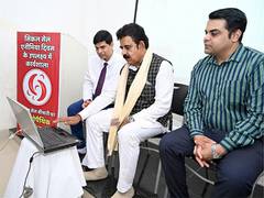 
      
      Shankar Lalwani, Member of Parliament, launches website 
      
      