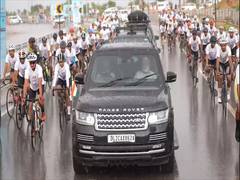 
      
      Rajasthan: PM Modi's road show accompanied by cycle rally
      
      