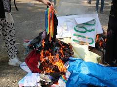 
      
      Tbilisi Pride event cancelled after protest
      
      
