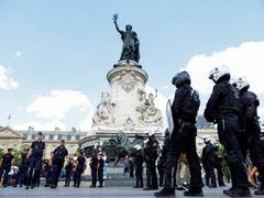 
      
      Paris memorial march banned as more protests called across France
      
      