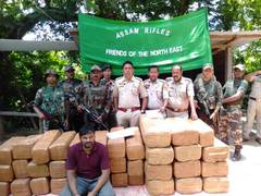 
      
      Tripura: Assam Rifles recovers Marijuana worth Rs 2 cr in Dhalai 
      
      