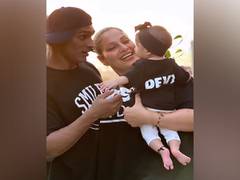 
      
      Bipasha's Sunday is loaded with Karan Singh Grover, daughter Devi
      
      