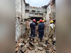 
      
      2 injured after house collapses in Delhi's Zakhira area
      
      