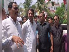 
      
      Tej Pratap Yadav inspects parks of Patna
      
      