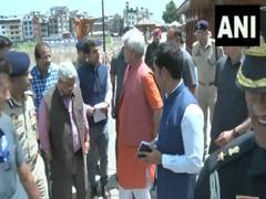 
      
      J-K LG Sinha reviews overall preparedness for flood manage
      
      