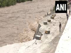 
      
      J&K: Road washed away due to heavy rainfall in Chabba Seri 
      
      