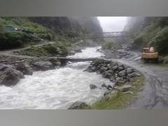 
      
      Bridge in Uttarakhand's Uttarkashi swept away in flash floods
      
      