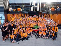 
      
      McLaren F1 team reacts to their incredible performance 
      
      