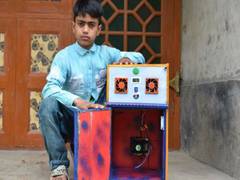 
      
      J-K: 12-year-old Kashmiri boy develops multitasking machine
      
      