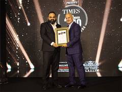 
      
      Gaurav Batra felicitated at Times 40 Under 40
      
      