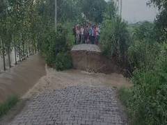 
      
      Sonali River breach raises flood threat in Haridwar's Laksar town
      
      