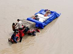 
      
      People forced to leave homes as Yamuna flows at all time high
      
      