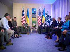 
      
      Zelenskyy, Biden discuss long-term support, weapons, politics
      
      